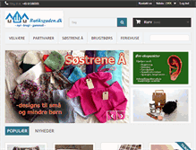 Tablet Screenshot of butiksgaden.dk